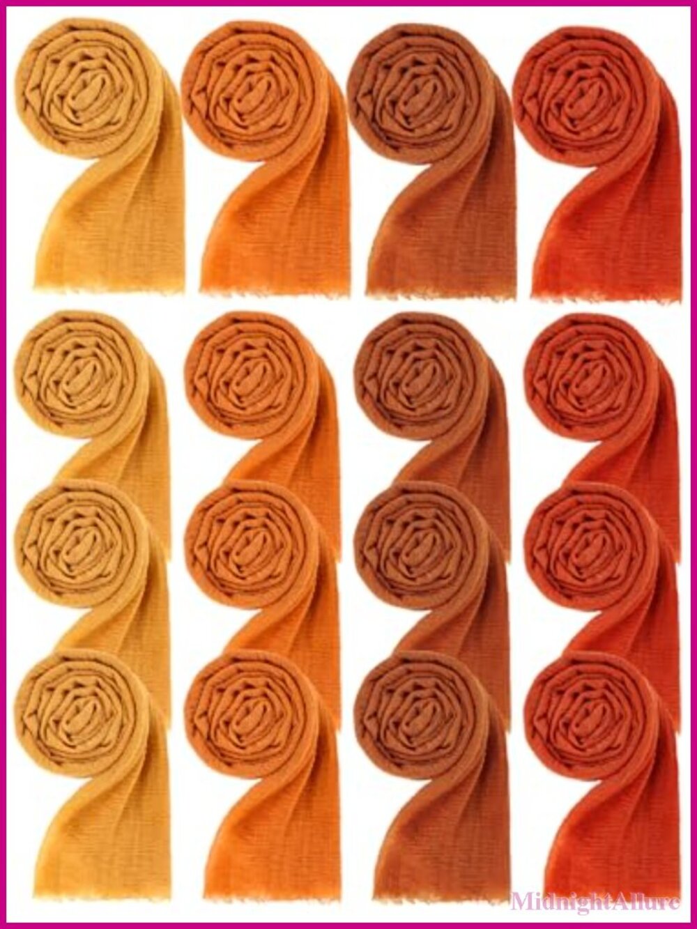 12 Pack Cotton Hemp Scarf Set Soft Shawl Wrap Hijab Fall Gift for Women